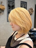 ルナバイルヴェール(LUNA by LeVert)&nbsp;金髪×タンバルモリボブ