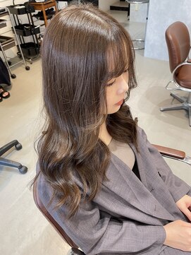 ヘアーメイクチック(HAIR MAKE CHiC) オリーブベージュ透明感カラーブリーチなしカラー
