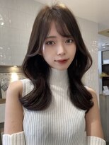 アリュウル 表参道 青山(Allure) 小顔ヘア*大人可愛い韓国くびれミディアムヘア◯伊藤