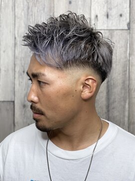 エアー 銀座(air) ★佐藤寿仁★スキンフェード/シルバーカラー★AIR-GINZA★