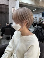 シールドヘアー 沖縄 新都心(C'LD Hair)&nbsp;ハイトーンショート/ショートカット/ブリーチショート/カット