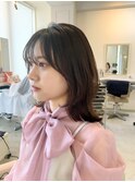 ミディアムレイヤーカット