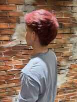ヘアメイク エンデュー(hair make EnDeux) メンズピンク!