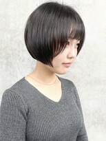 モリオ(morio)&nbsp;=ミニボブショートボブ丸みショートグラデーションボブ30代40代