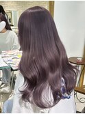 ピンクラベンダー  ラベンダーベージュ  透明感カラー