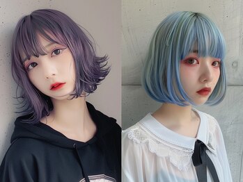 GAME 渋谷店【ゲーム】ダブルカラー/ケアブリーチカラー/ブリーチなしダブルカラー