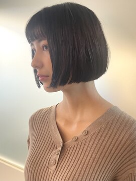 トリコ 柏(tricot) 切りっぱなしボブ/似合わせボブ/ショートボブ/ワンレンボブ/柏