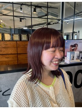 サーカス(circus) 切りっぱなしロブ/暖色カラー