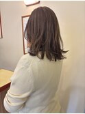 〈浅草 半個室〉レイヤーミディ/オリーブベージュ