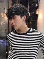 シャドウパーマ/フェザー/スパイキーショート/表参道/men's