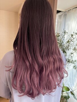 インビテーション(invitation) グラデーションピンク