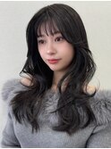 イメチェン/フェミニンロング/似合わせカット/美髪/ワイドバング