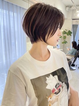 ロンドウル 熊本(Lond ulu) 大人美人ショートハイライト[熊本／上通/下通］ーーーーーーー