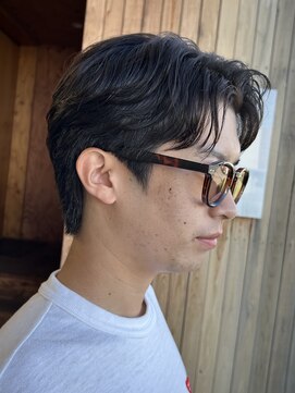 ノーマ(no-ma) 刈り上げないセンターパート