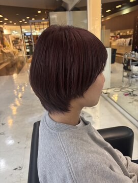 シャンプーボーイエイムス(SHAMPOO BOY aims) 赤髪ショート