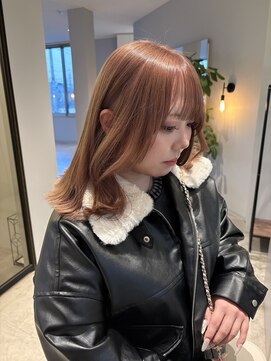 ケリーアン 太田(kelly.un) beige color/pink brown/透明感カラー