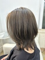 ノーリード(notre Lead)&nbsp;ミディアムウルフレイヤー＋ハイライト