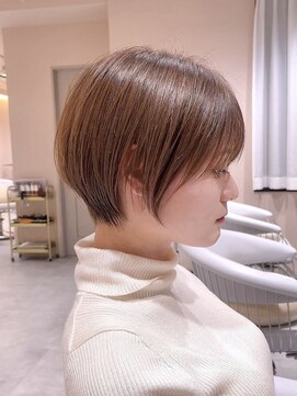 サンドイエナ 横浜店(sand yena) くびレイヤーボブルフネビージュ小顔ワンレンこなれミディ