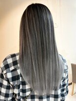ブリッツ レボ(BLITZ-REVO)&nbsp;着物ヘア/ダークアッシュ/ミディアムレイヤーカット/柏駅
