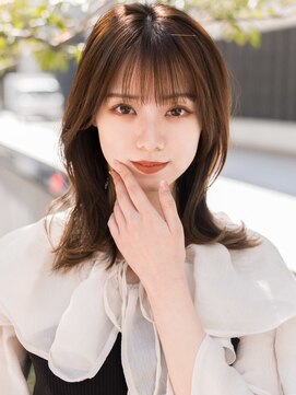 半個室シェアサロン Henry【アンリ】【3月1日オープン（予定）】 透明感×外ハネカール☆鎖骨レングス愛されロブ