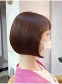 髪質改善ボブ縮毛矯正ミディアムレイヤー似合わせカット門前仲町