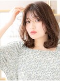 スモーキーカラー抜け感韓国風ウェットヘアc8上尾20代30代40代