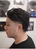 センター分け