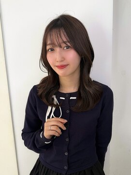 オーロ 武庫之荘店(ORO) 韓国風レイヤー/ココアベージュ/小顔