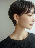 ベリーショート髪型20代30代40代前髪あり前髪なし面長丸顔越谷