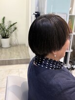 ケンジ 平塚 アネッタ(KENJE annetta) ショート大人髪縮毛矯正ビフォーアフター!!