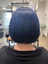 ケーオーエスビューティー(K O S beauty) 艶感ブルーバイオレットボブ
