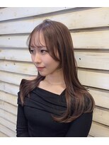 シウン(SIUN.)&nbsp;チョコブラウン×ローレイヤー【SIUN./京都美容室/京都駅前】