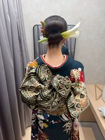ウルー 新宿店(uruu)&nbsp;【振袖着付け+ヘアセット】新宿/新宿駅/ヘアセット/着付け/振袖
