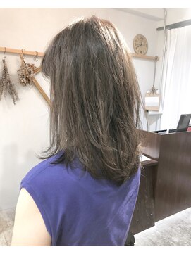 ヘアーアンドアトリエ マール(Hair&Atelier Marl) 【Marl】ハイライト入りグレージュカラー♪