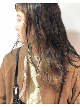 クラン(clan) clan<ヴェールウェーブロング×インナーカラーブルージュ>