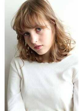 ガレージ バイ グリーン 原宿 表参道(Garage by green) 《loki》curly wave×ブロンド