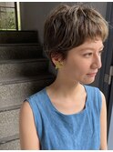 【真通】夏に大人気のお洒落小顔ショート
