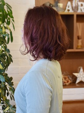 アルベレットオブヘア (arBellet of hair) 秋色　#ブロッサム #pink