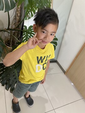 髪こうぼう アシンメトリー