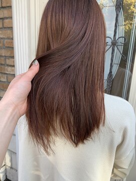 ロイジー(roijir) 【roijir 表参道】ブリーチ無し☆オレンジブラウン