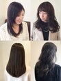 ウィ ラグゼ 北千住店(Oui luxe)&nbsp;ナチュラルで艶のある縮毛矯正～柔らかで雰囲気あるスタイルも◎