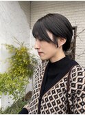 大人ハンサムショートでダークグレージュ☆