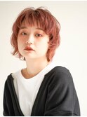 顔型別ヘアスタイル特集/マロンベージュ/Aラインボブ/新宿