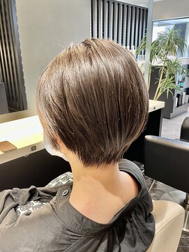 シファー(～Cifer) 前髪なしショート/ふわふわショート/カーキアッシュお客様ヘア☆