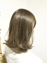 ローグ ヘアー 金町店(Rogue HAIR)&nbsp;ローグ金町(TAKA)大人かわいいくびれヘアーミルクティーブラウン