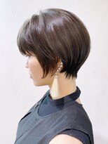 アイティーバイアルバム 下北沢店(IT by ALBUM)&nbsp;クールミニショート_ショコラベージュボブルフ_ba347701