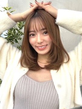 ミラリー トウキョウ(Mirareee Tokyo) 20代30代40代◎栗色波巻きミルクチョコレート艶感エギョモリ