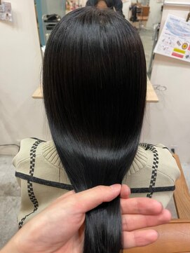 イオエ 岡本(ioe) 髪質改善/ショコラアッシュ/ヘルシースタイル/縮毛矯正/春カラー