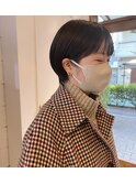黒髪ショートボブ