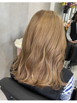 ジエクト カナウ(The Ect canow) ミルクチョコレート/ミルクティーカラー/波巻きヘア